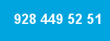 928 449 52 51